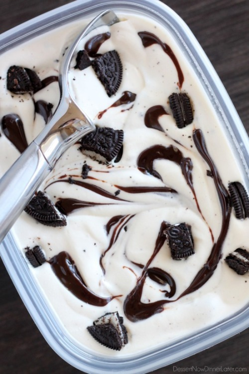 Oreo Fudge Ice Cream