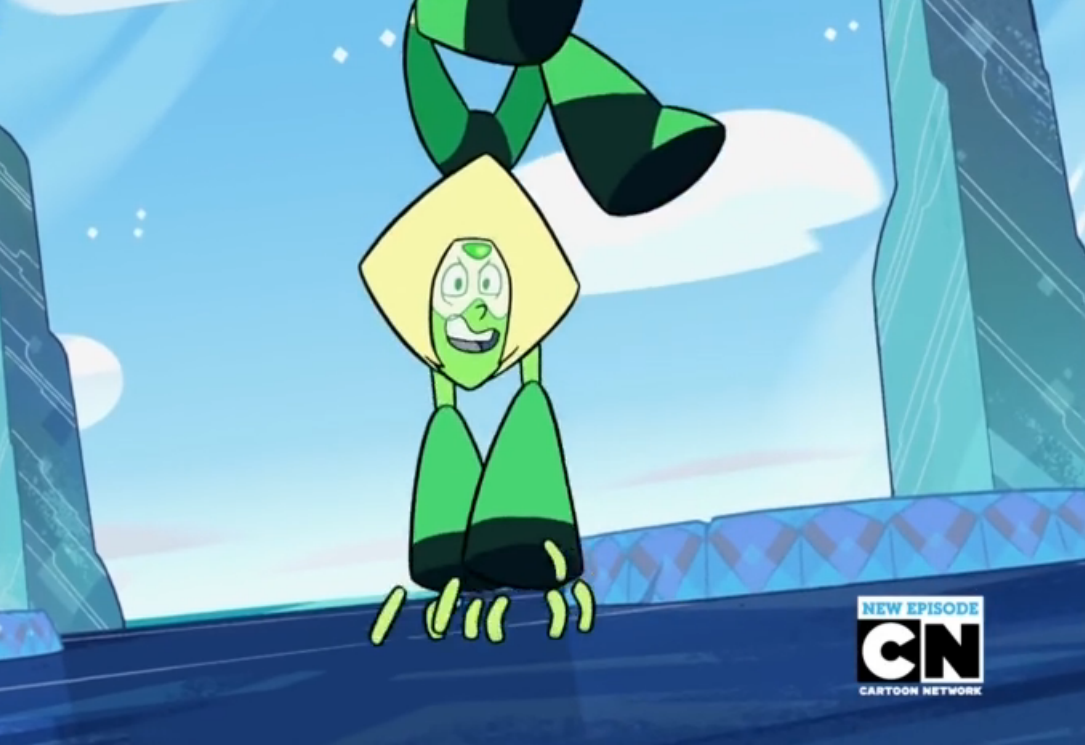 JoseSalvadorIII's tweet photo. Let's take a moment to appreciate Peridot's resourcefulness
#StevenUniverse #StevenBomb3 http://t.co/aKTSw2MvwX