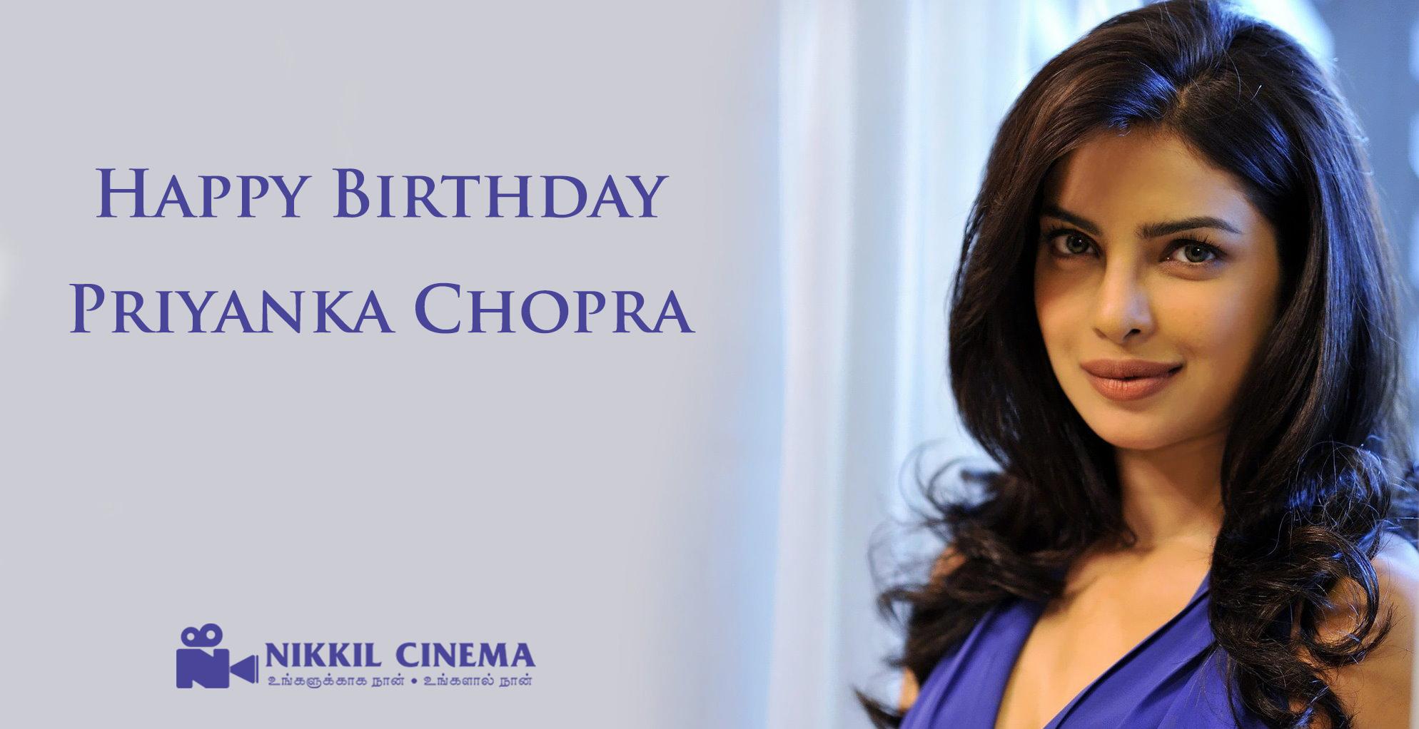 Happy Birthday Priyanka Chopra 