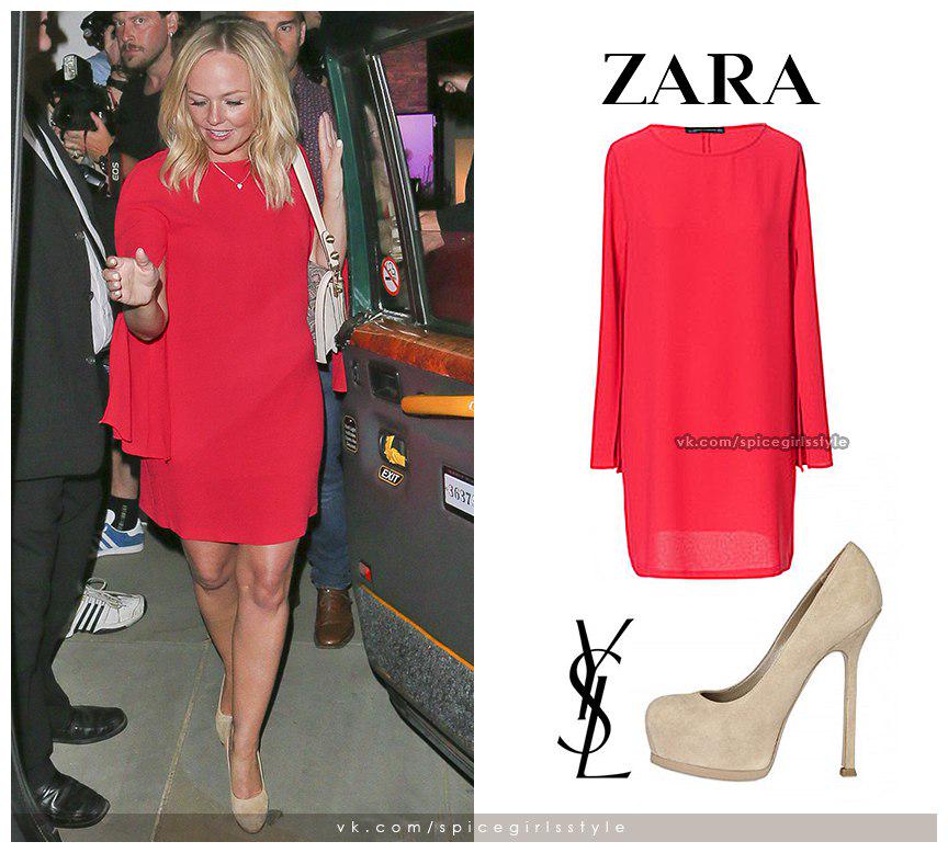 red cape dress zara