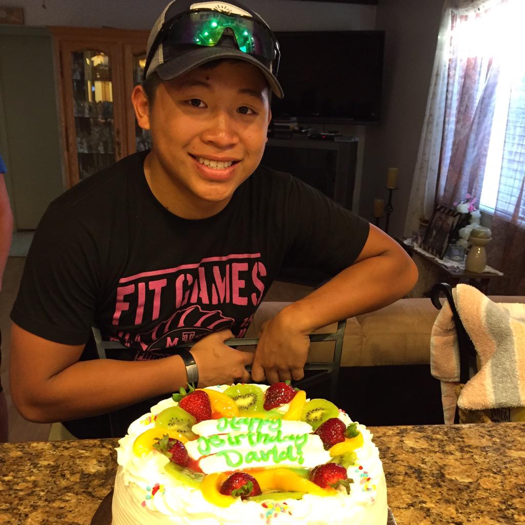 Happy 17th birthday David! May your God given dreams come true. We love you up to the sky! 