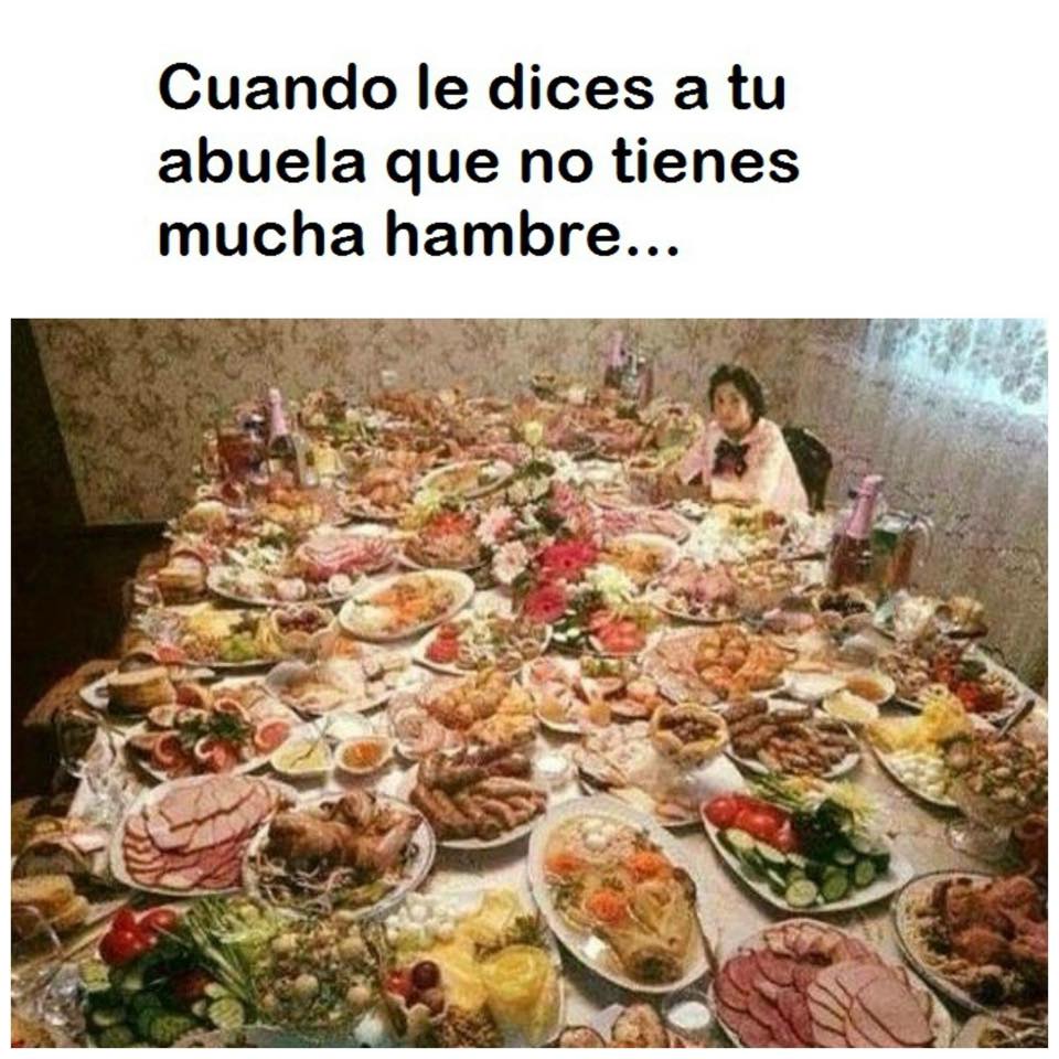 Silvia28282's tweet photo. ¿Y lo que cuesta seguir "tu" dieta en casa de la abuela / madre / suegra? http://t.co/Dpx35Z4lNP