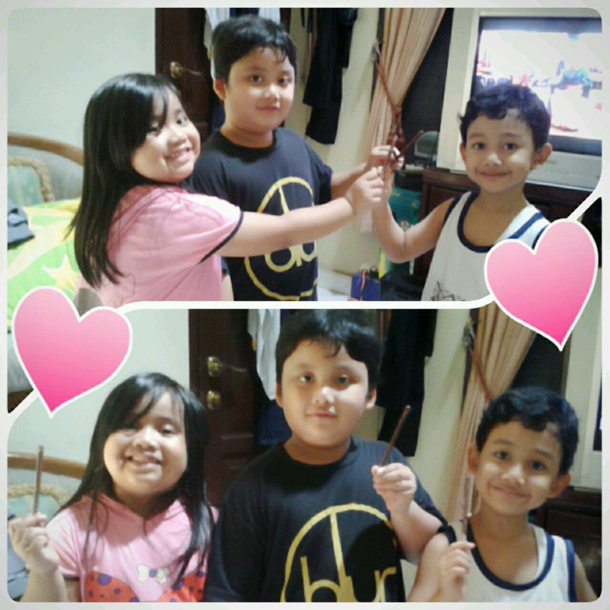 dithahikaru's tweet photo. Udh pd gede2..
#radithikaru with babangzaki n dedeazza ♥♥♥ akur2 terus yaa..

#idulfitri #radithikarumudikstory2015 http://t.co/nNeRdo0WWX