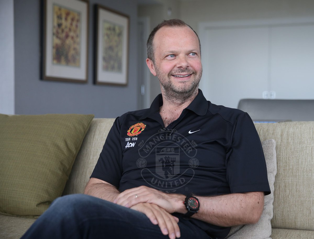 ManUtd's tweet photo. #MUTV exclusive: Ed Woodward explains the scouting process at #mufc. http://t.co/EAjjxiHI9x http://t.co/jepjEwHSs9
