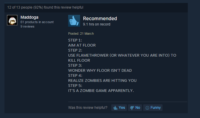 JustSteamReview tweet picture