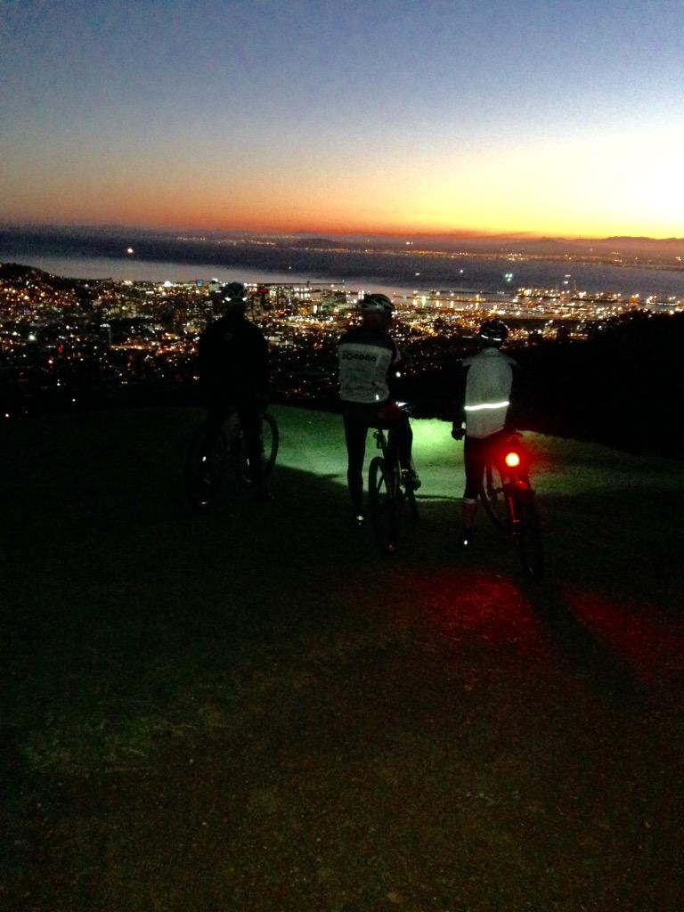 There's a great view across the bay from the King's Blockhouse <a href="/TableMTB/">TableMountainBikers</a>