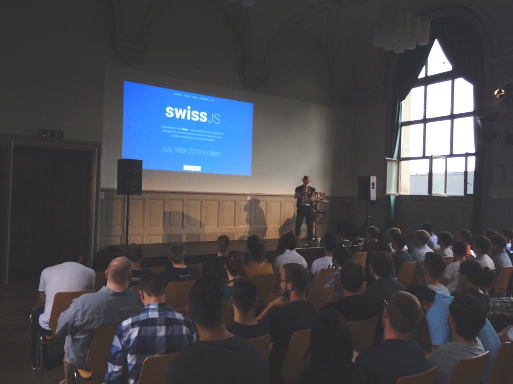 SwissJS's tweet image. #swissjs 2015 is underway!