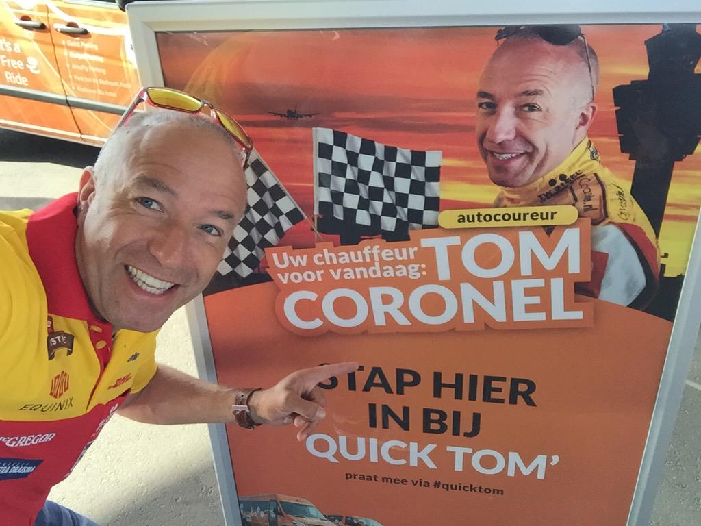 TomCoronel's tweet photo. Gezin uit limburg vlaai gehad 👍😜 gaan naar Canada fijne reis. @QUICKPARKINGNL vandaag chauffeur naar Schiphol ✈️🙈 http://t.co/wekdX1gaJo