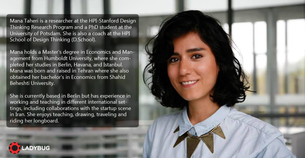 ladybugio's tweet photo. We are very excited to introduce you to Ladybug's new advisory board member, Mana Taheri.
Welcome Mana :) http://t.co/SNdtAXzBAb