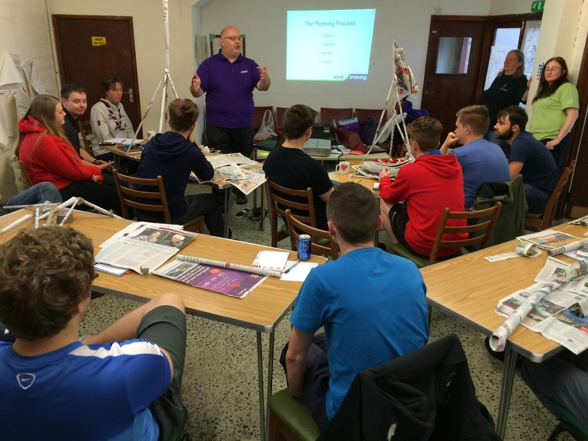 #TransitionTraining in full swing <a href="/EastLancsScout/">East Lancashire Scouts</a> - another first for <a href="/ELSTraining/">ELSTraining</a> #YouthShaped