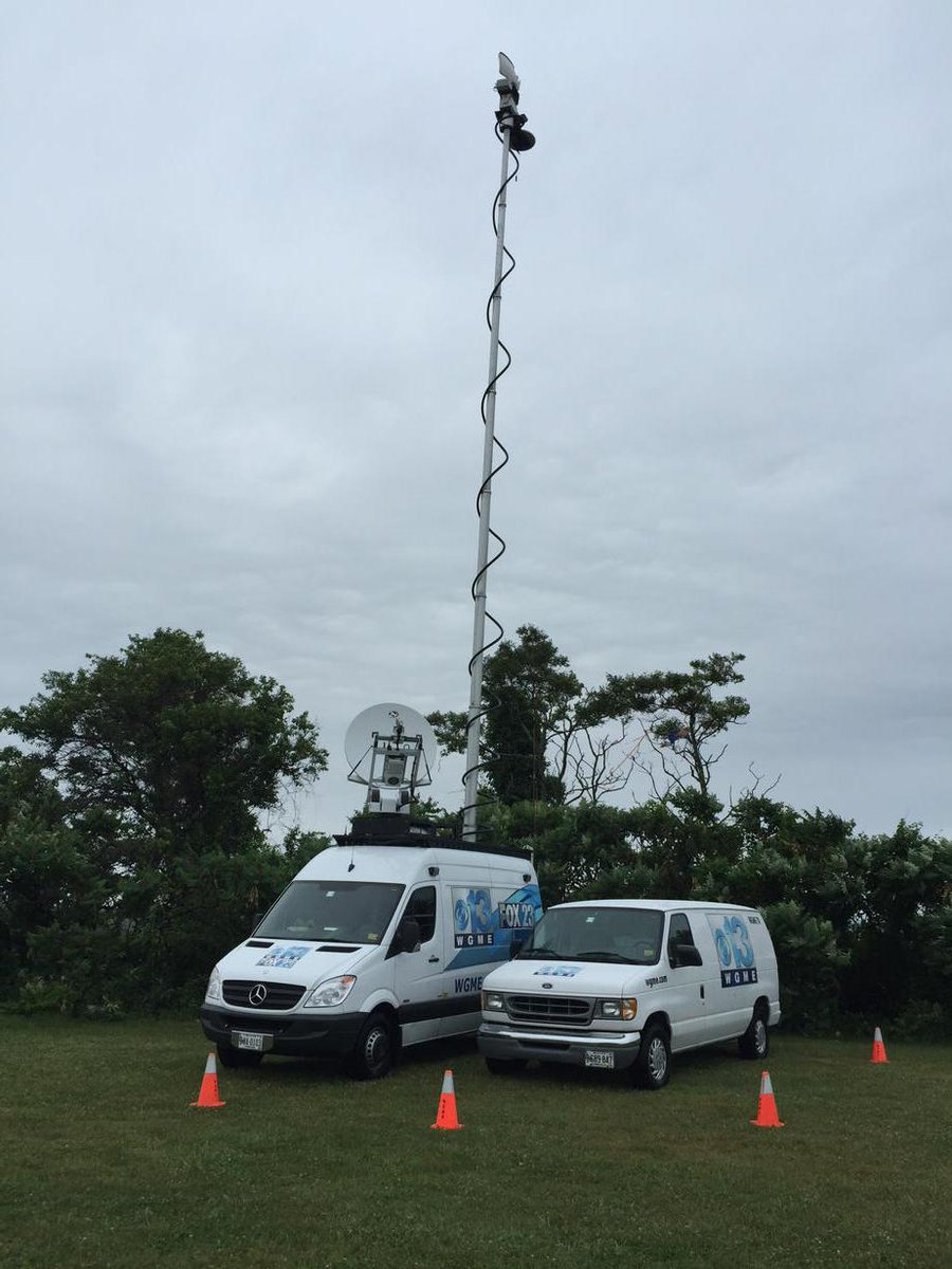 We're ready for the Tall Ships! @WGME #FortWilliams #TallShips2015