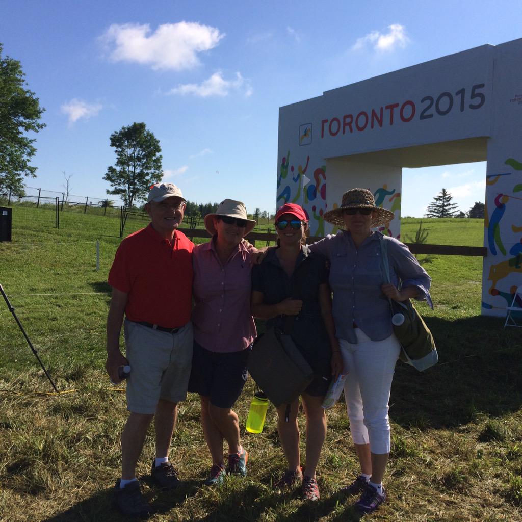 At the start #PANAM2015 #eventing #xc #jumpallthejumps