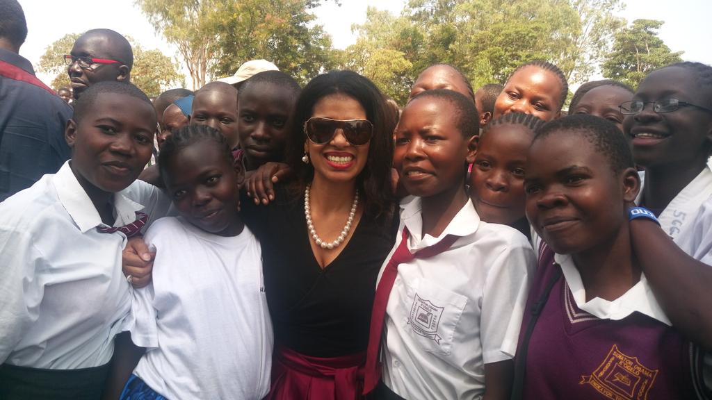 JulieGichuru's tweet photo. Great day in Kogelo for the launch of the #MamaSarahObamaFoundation #MSOF
#SimamaNaMamaSarahObama http://t.co/ZP675A9Z2E