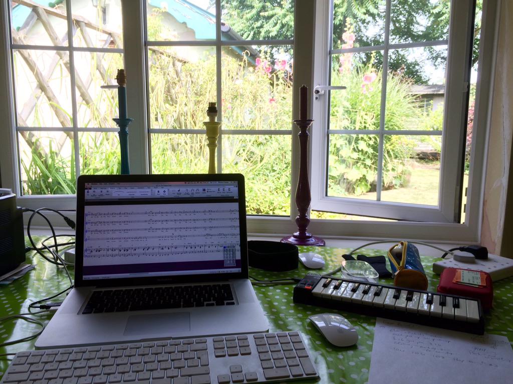 RichardHealeyMD's tweet photo. @lovebirdsmusic the sun is out, the birds are singing in the garden &amp; the #flap is getting thoroughly #flippered http://t.co/5PRlARuyPE