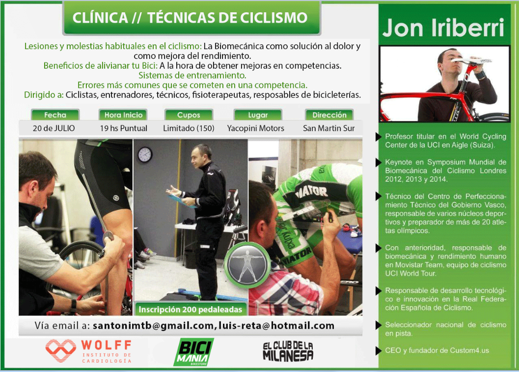 Yacopini's tweet photo. TODO LO QUE DEBES SABER..!! #20JULIO #19HS #CHARLA #CICLISMO #TERRITORIOYACOPINI http://t.co/zxPpRh1e2L
