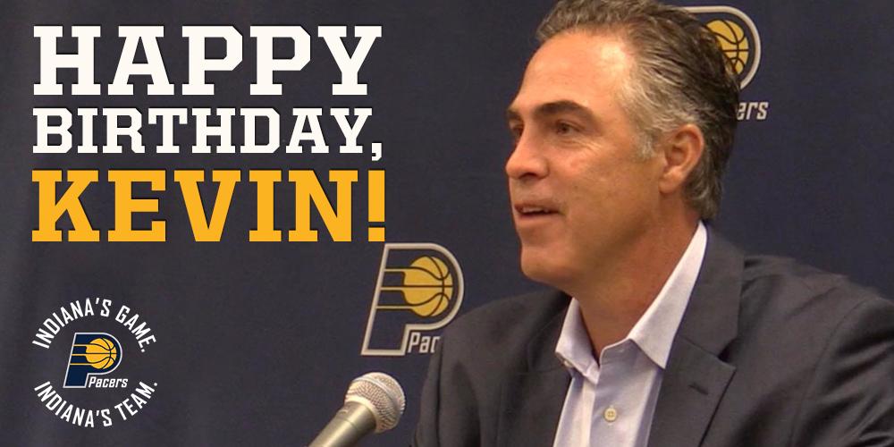 Join us in wishing happy birthday to General Manager Kevin Pritchard.

Happy birthday, 