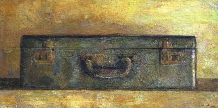 Calandra_Arte's tweet photo. Hugo Bustamante Partenza oilio su tavola cm 50x100 http://t.co/LTLcSMSb01