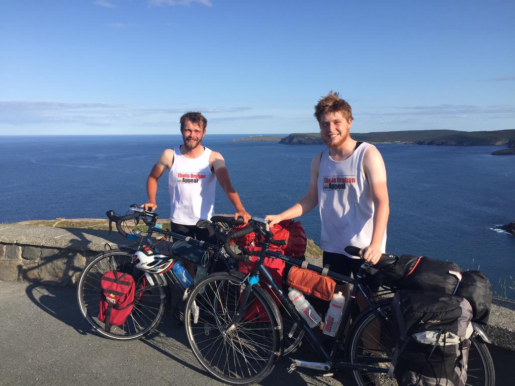 4372miles's tweet photo. Eastern most point of North America - 4000mile bike ride competed - in aid of @scosl @ProstateUK and @HelpforHeroes http://t.co/oWkw0PlGTW
