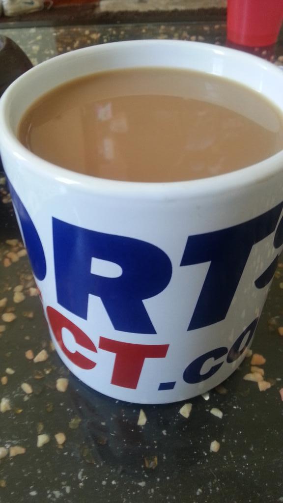 TFLCPodcast's tweet photo. A humongous #Coffee after the #Gym in my favourite mug. @SportsDirectUK #AgentMike http://t.co/UB0dK3WwqE