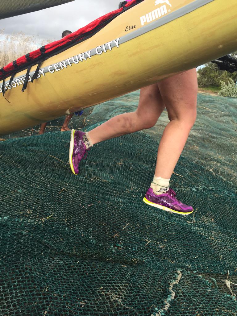 Team3PX's tweet photo. #ForeverFaster @PUMASouthAfrica 10km to go for @Bianca_B_  to become the 2015 @BergRiverCanoe Champion http://t.co/PqadfbewyJ
