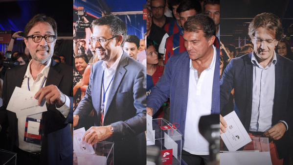 Bartomeu, Laporta, Freixa And Benedito Speaks On Elections