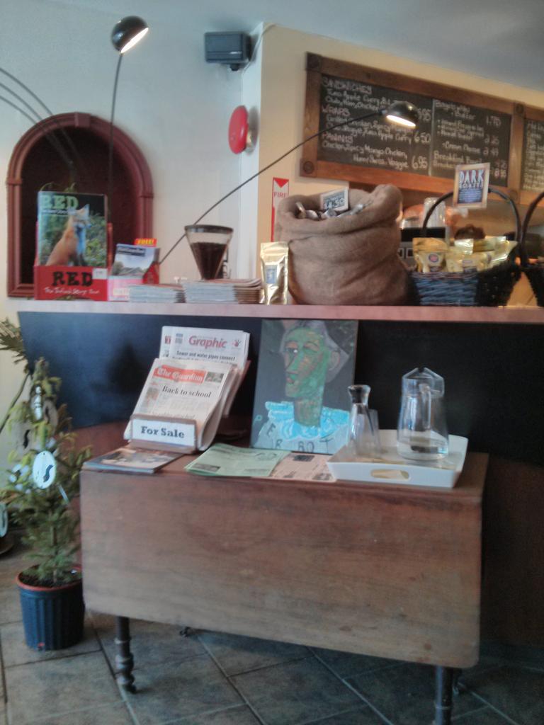 Timothy's Coffee Shop.