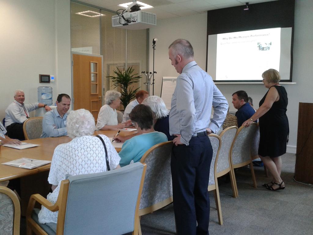 GoldingHomes's tweet photo. Good chat about why we measure performance at our #TenantsConference http://t.co/bTtdygK0gM