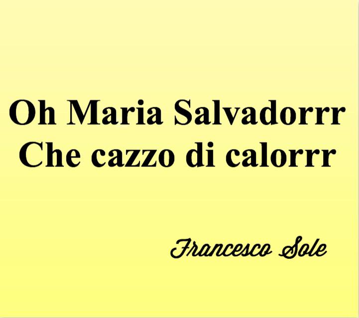 FrancescoSolo_1's tweet photo. http://t.co/8JJIHNGcbG