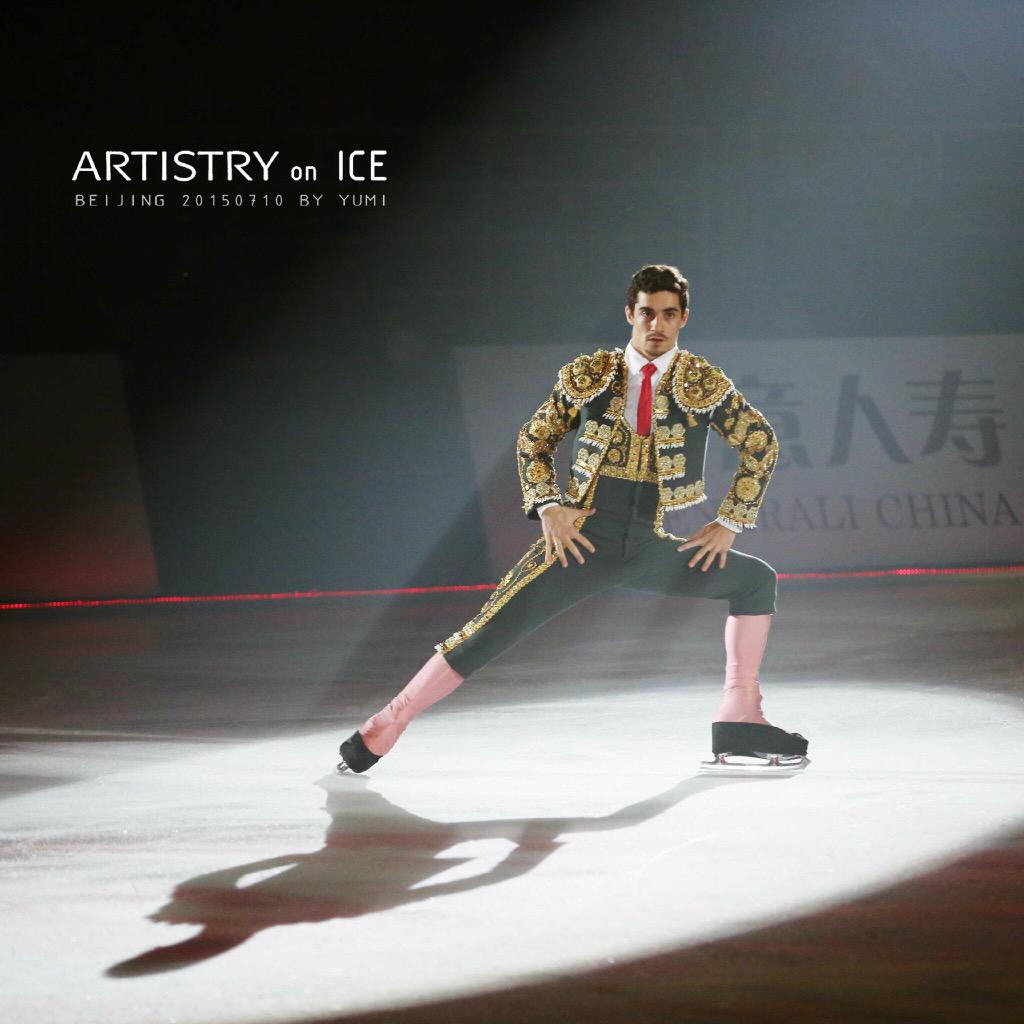 yumi_13's tweet photo. #artistryonice 20150710 Beijing @javierfernandez photo by Yumi http://t.co/gmzJEgFI7b