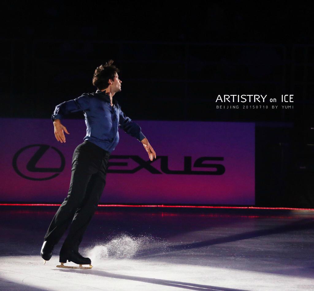 yumi_13's tweet photo. #artistryonice 20150710 Beijing @StephaneLambiel 1⃣️photo by Yumi http://t.co/lfgGJZvDCp