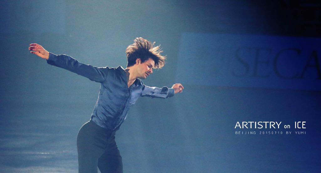 yumi_13's tweet photo. #artistryonice 20150710 Beijing @StephaneLambiel 1⃣️photo by Yumi http://t.co/lfgGJZvDCp