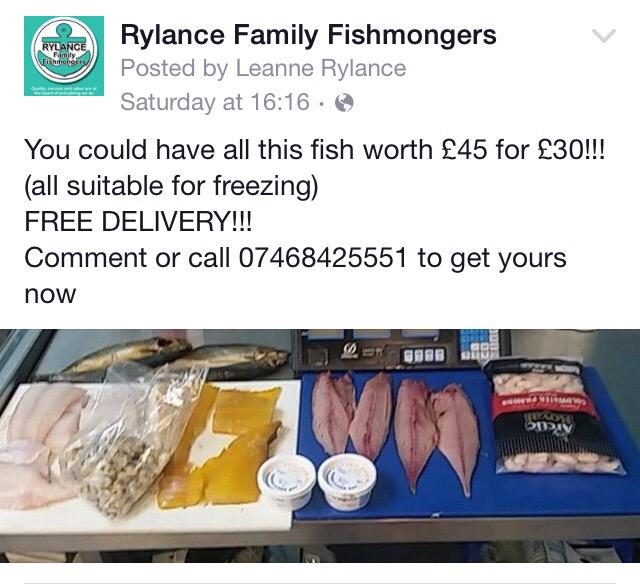 Rylance Fishmongers (@rylancefish) on Twitter photo 