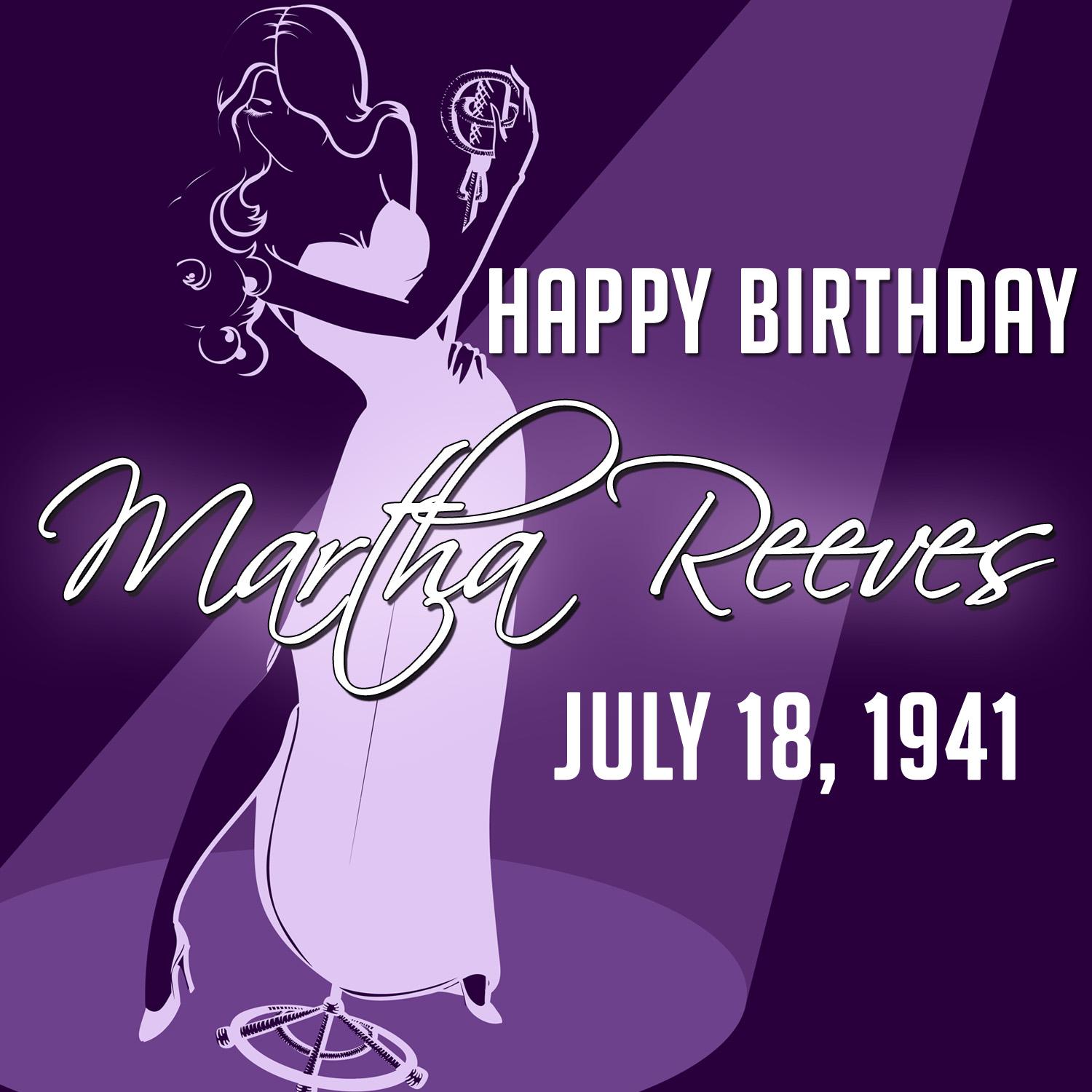 Happy Birthday to Martha Reeves! Get her one of her best known singles \Heatwave\ here!>   