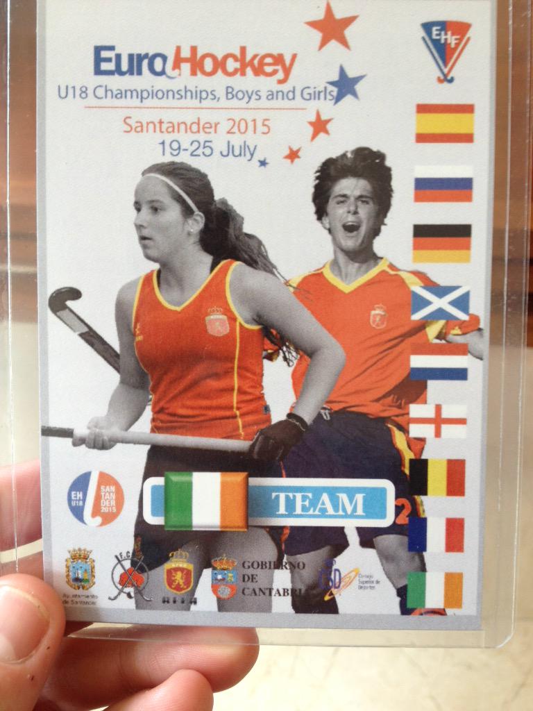 SPSboyshockey's tweet photo. Our very own Eduardo is the poster boy for the EuroHockey Championships being held in Spain. #SPSalumnieverywhere http://t.co/1Kbm6kzaE3