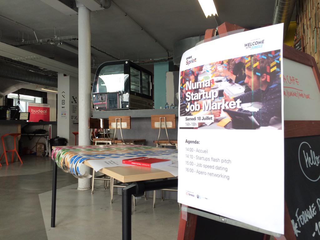 NUMA_World's tweet image. NUMA Startup Job Market ready to get started! #jobmarket