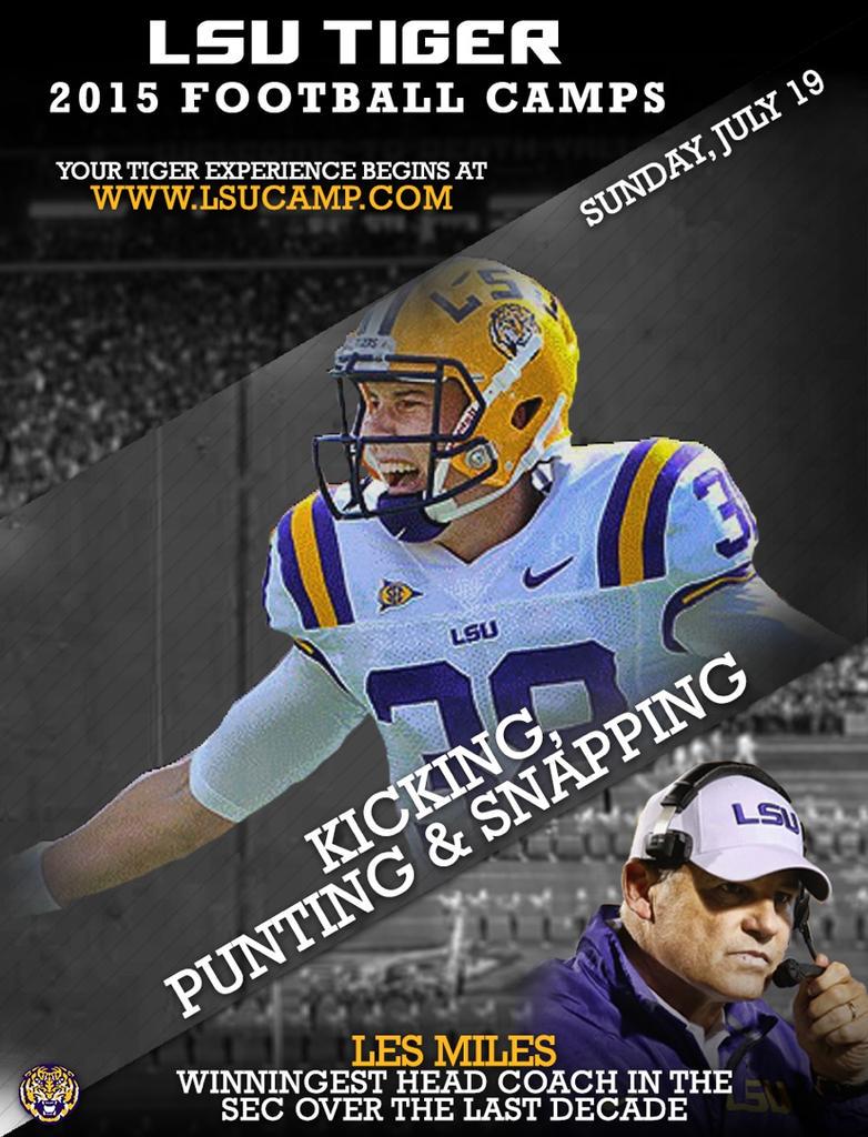 LSUKickingCamp's tweet photo. Don't be scared of chasing greatness !! Iron sharpens iron !! Sign up today at http://t.co/wEaTP6WiE4  !! http://t.co/3CI0pfUyKa