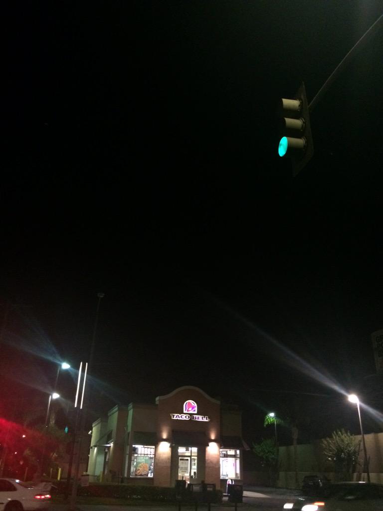 down4raul's tweet photo. So I'm standing out in front of #tacobell about to order a #lyft this drive through deal #Blessed http://t.co/tVanrHPZNt