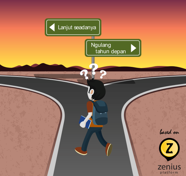 #zeniusBLOG Gak Lolos SNMPTN, SBMPTN, &amp; Ujian Mandiri. What should I do? zenius.net/blog/8257/gaga…