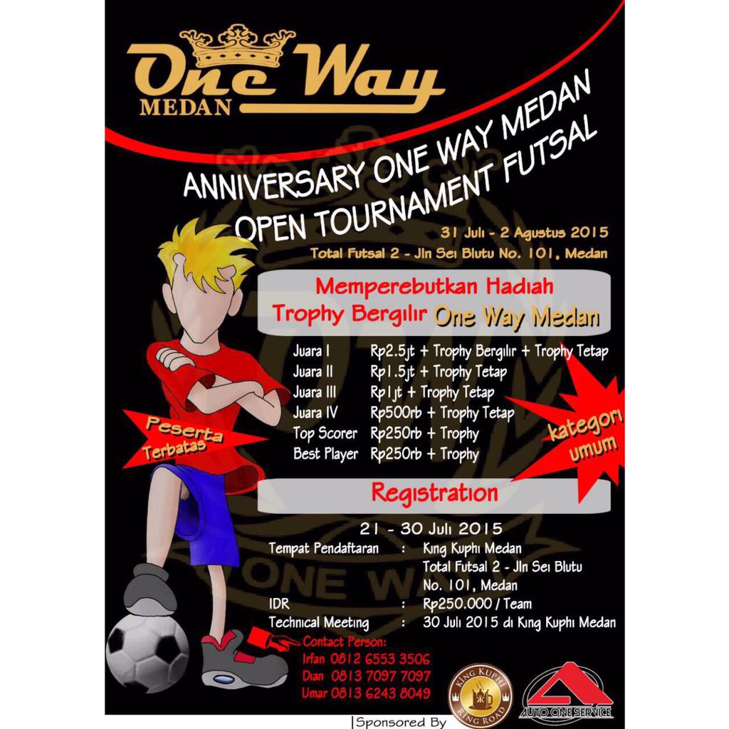 OneWayMEDAN's tweet image. Ayo daftar buruan!!
