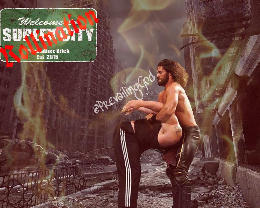 anthonycarey22's tweet photo. #Battleground edits for the champ! (@WWERollins ) #Rollination http://t.co/rnGftVsRKp