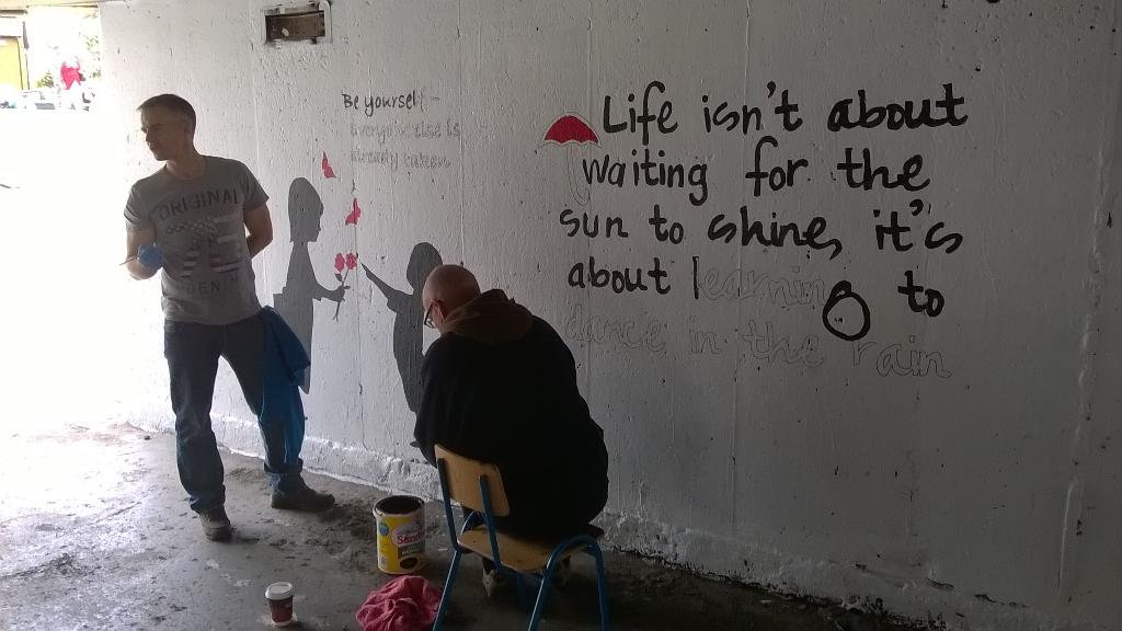 Citizens in #Placemaking area of #Dun Laoghaire actively involved in #p4c project <a href="/URBACT/">URBACT</a> <a href="/dlrcoco/">corentin Delarue</a>