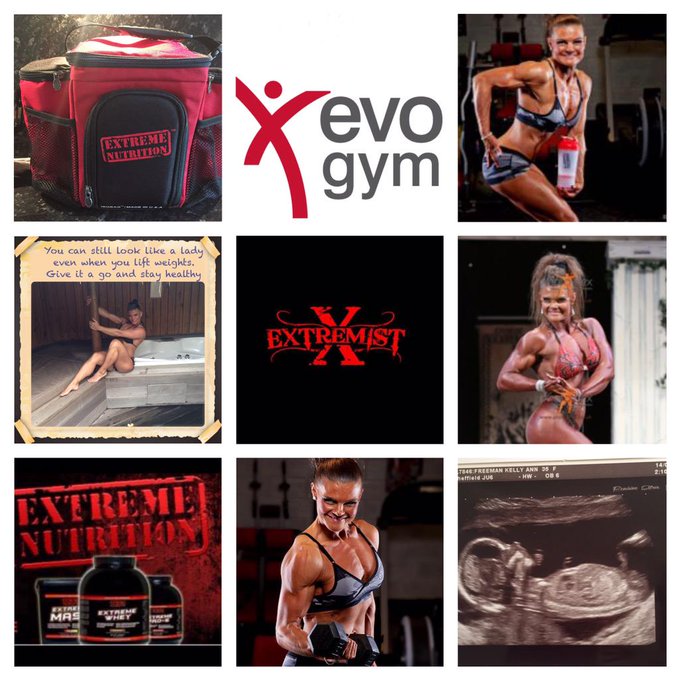 I intend to train through my pregnancy and after too. My next aim is to compete oct 2016😊 http://t.c