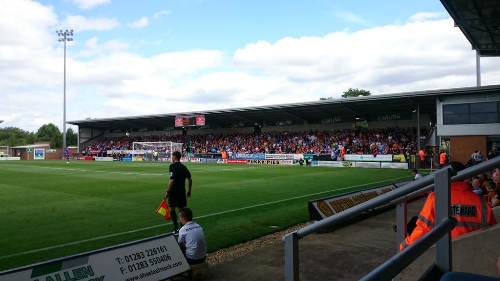 At Burton aye i