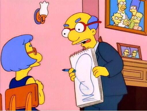 Simpsons_tweets's tweet photo. It's dignity! Gah! Don't you even know dignity when you see it? http://t.co/Gnjky3Gf50