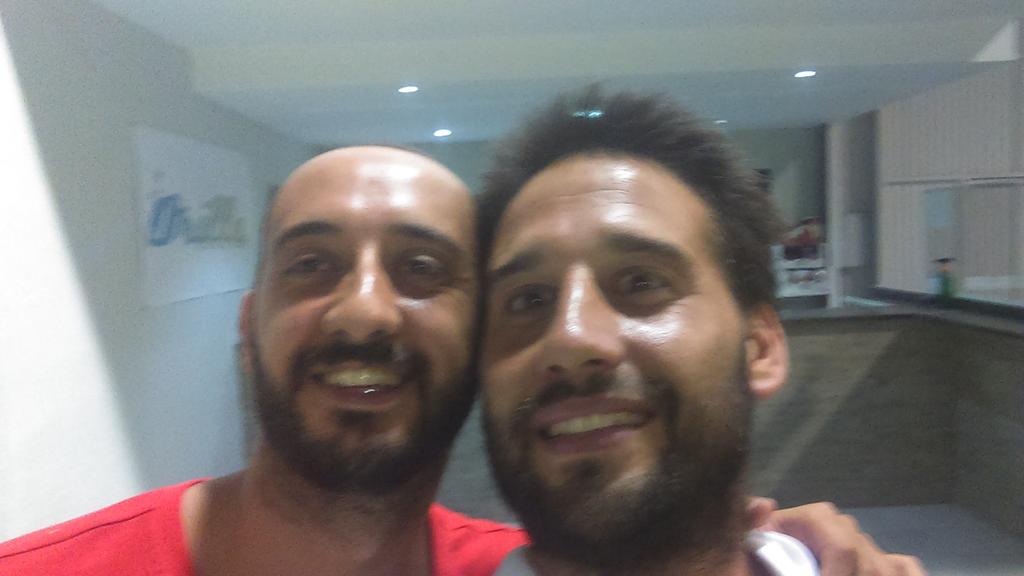 Ramón y Adriano, Campeones del Maratón Nocturno de Tenis Playa!!! Enhorabuena!!!