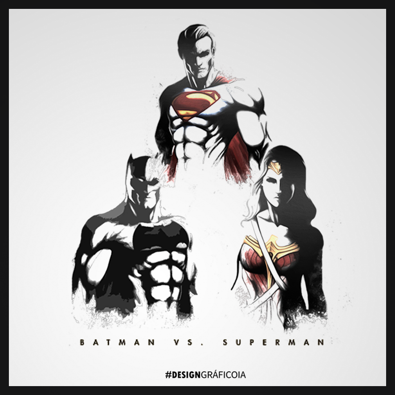 design_ia's tweet photo. Photoshop | PhotoManipulation Poster #BatmanVsSuperman #DcComics   #DesignGraficoIA http://t.co/gRcCEJSXcT