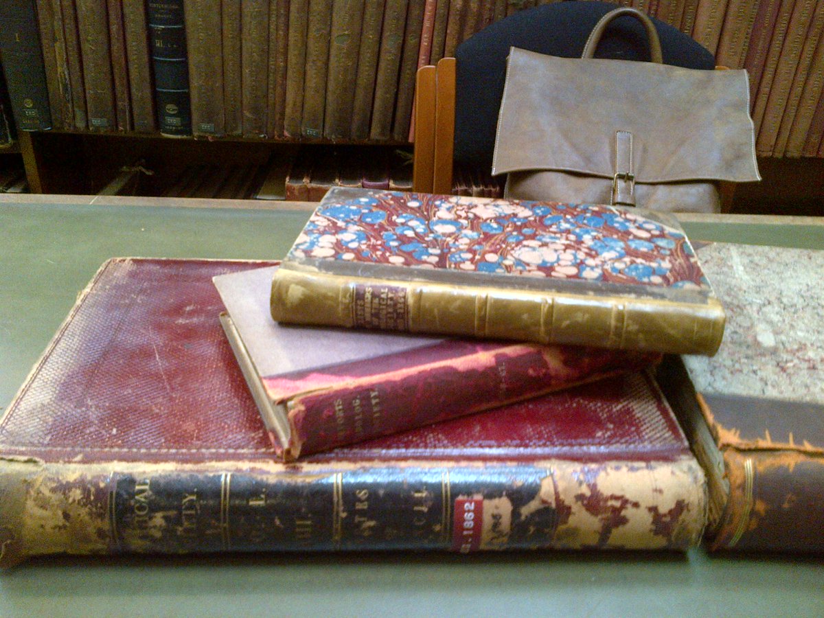 A little reading yesterday in the Zoological Society of London Archives...