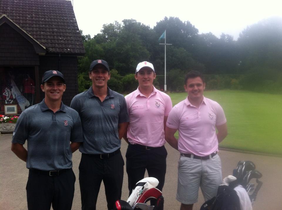 davidboote123's tweet photo. The only golf worth watching today Durham v Stanford @jwrmorgan @lewiskuhler @DomFrancks #neverpink #goCard http://t.co/655fkbU7jM