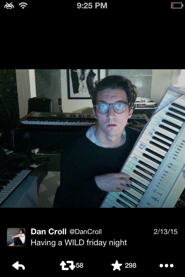 Happy birthday to the wildest musician in the world true one and only Dan Croll. 
