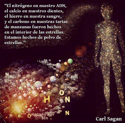 Carl Sagan Frases on Twitter: "Estamos hechos de polvo de estrellas #CarlSagan http://t.co/pct4DY69lM" / X
